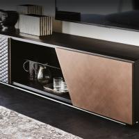 Έπιπλο τηλεόρασης Δερμάτινο ASTON TV | More Design