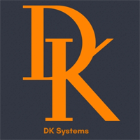 Δεσινιώτης - Κατσιγιάννης  DK Systems | Γκαραζόπορτες | Πάτρα | Λογότυπο